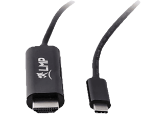 LMP USB-C / Thunderbolt 3 - Adapterkabel (Schwarz)